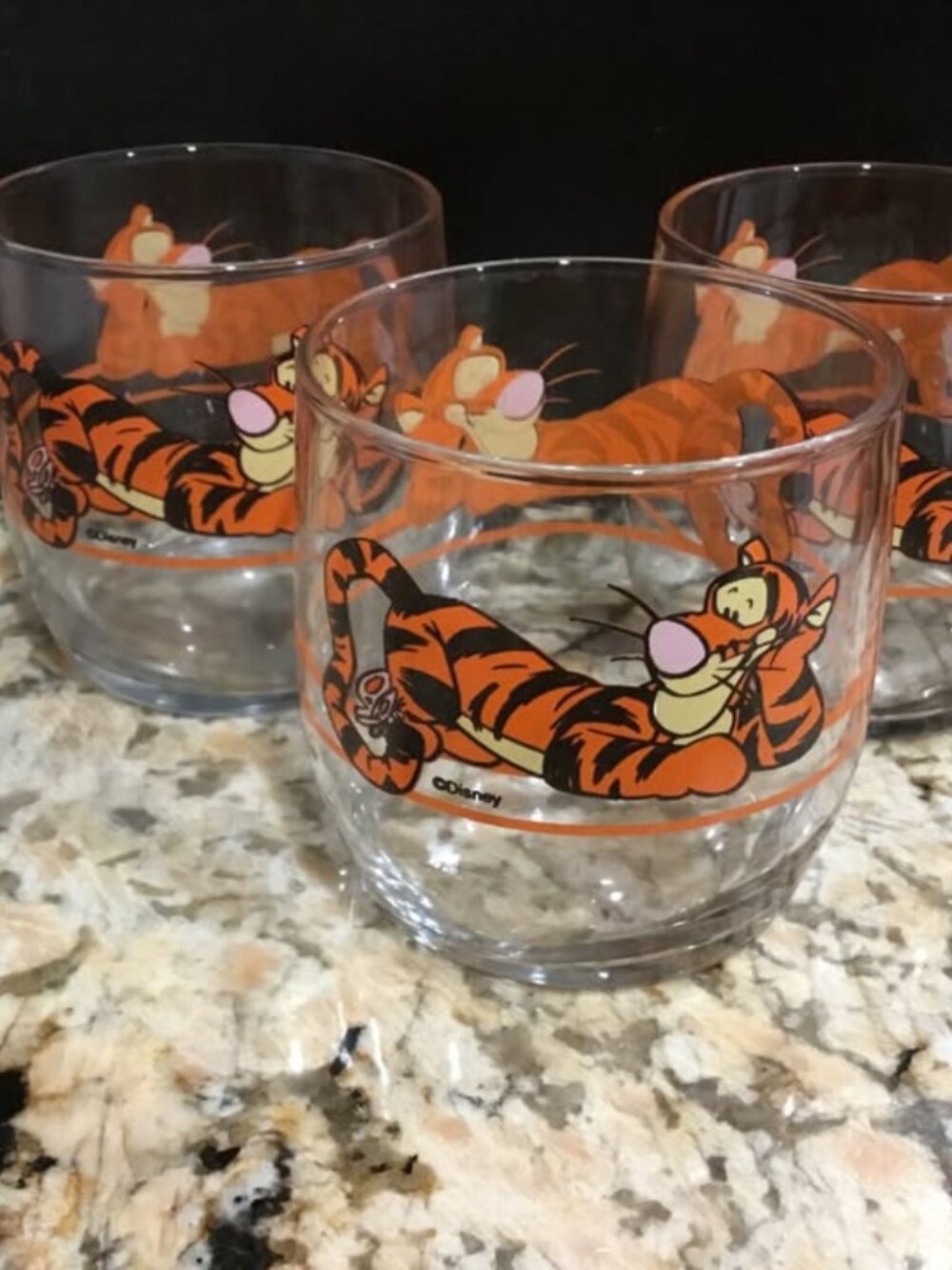 Disney Collection Tigger Juice Glasses